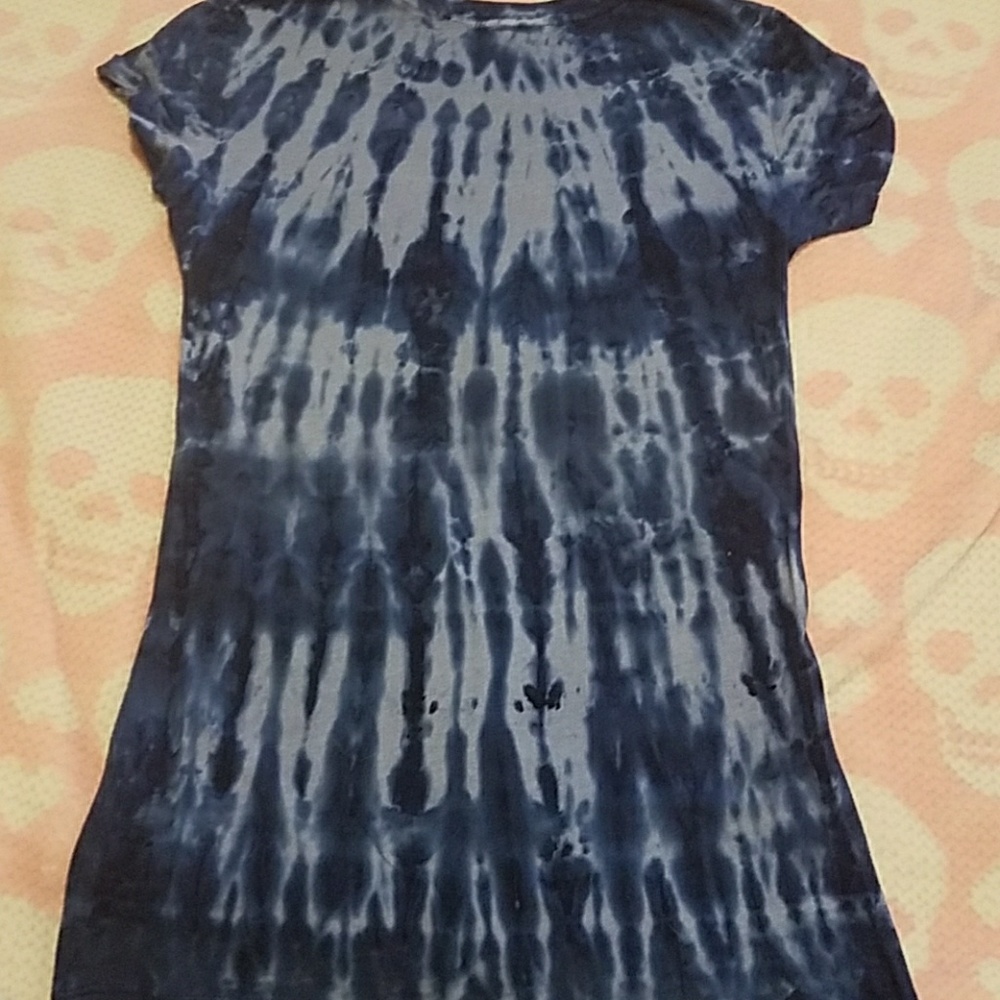 🦄 Superman Blue Tie Dye Tee - Picture 4 of 4